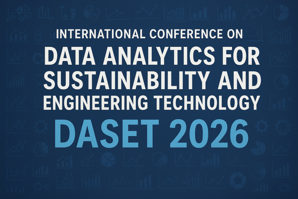 International Conference on Data Analytics for Sustainability and ...